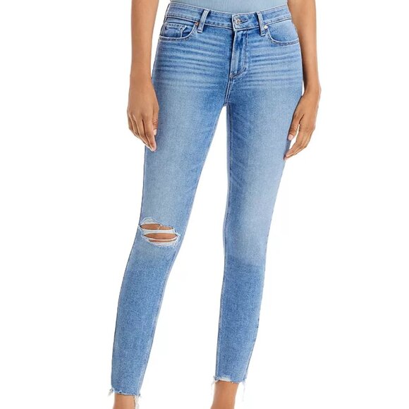 PAIGE Verdugo Ankle Skinny Jeans - Picture 1 of 9